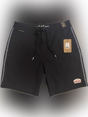 Dark Seas, Dark Seas Division board shorts, color black, size 30